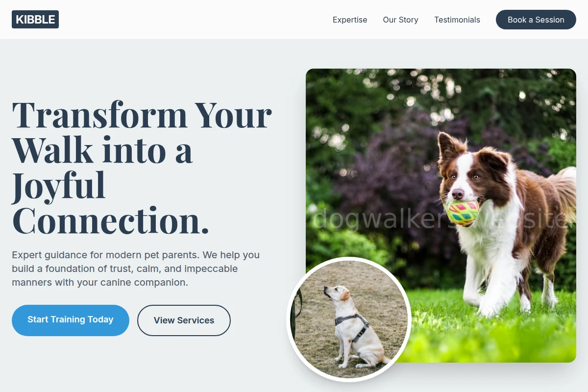 Kibble Dog Training