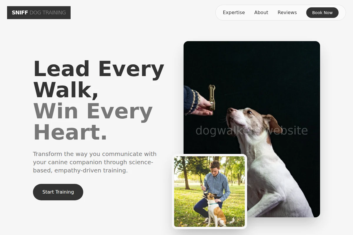 Sniff Dog Training