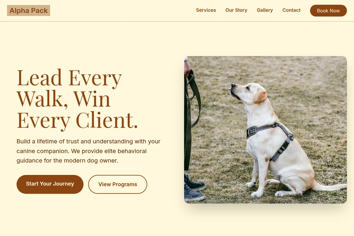 Canine Dog Training