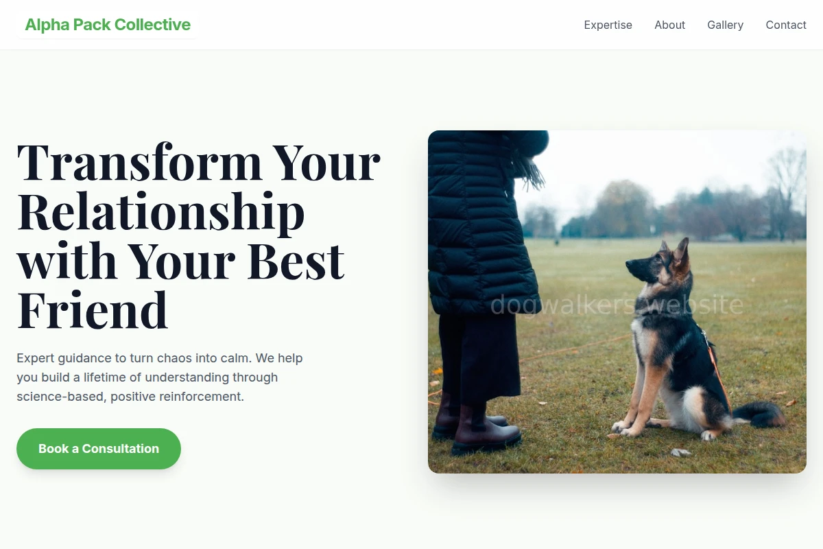 Sniff Dog Training
