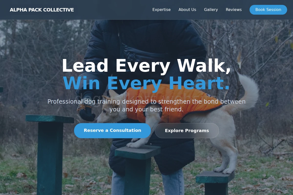 Step Dog Training