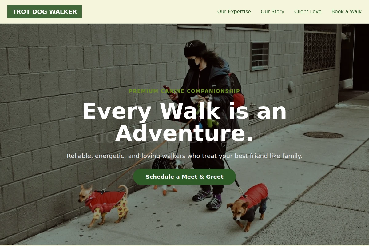 Trot Dog Walker