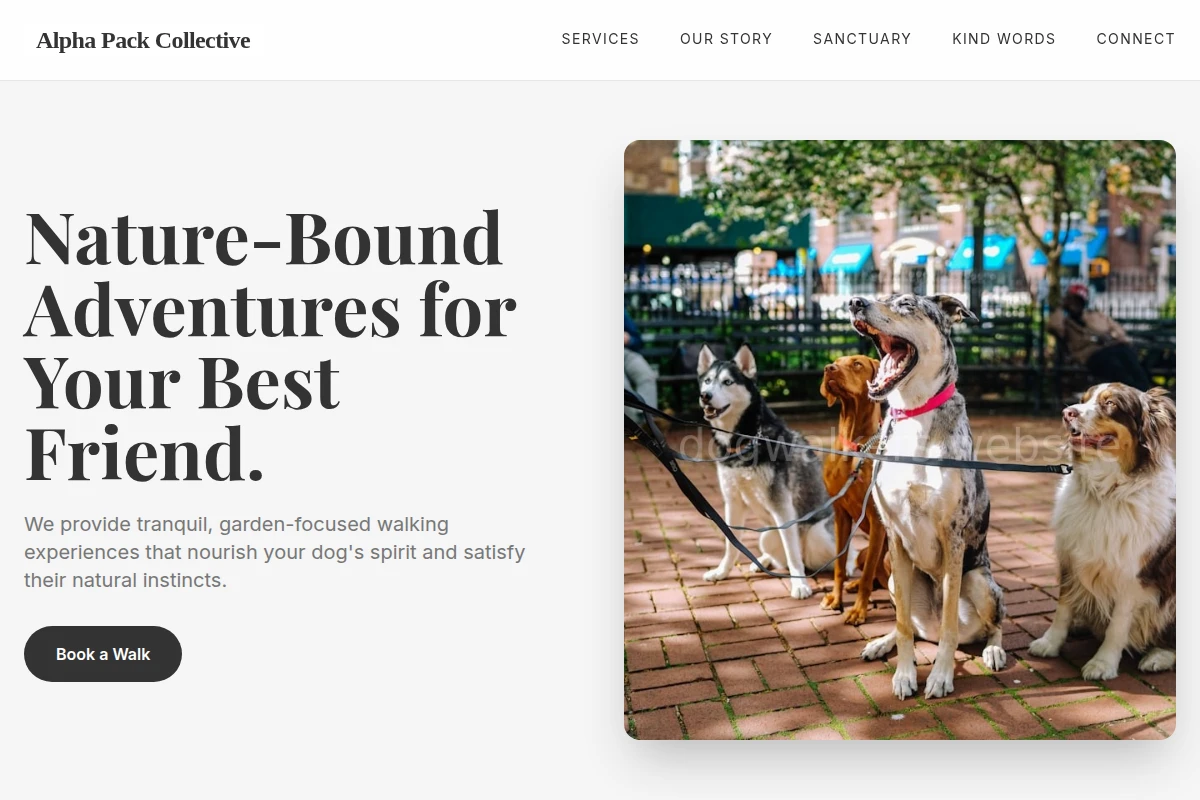 Garden Dog Walker