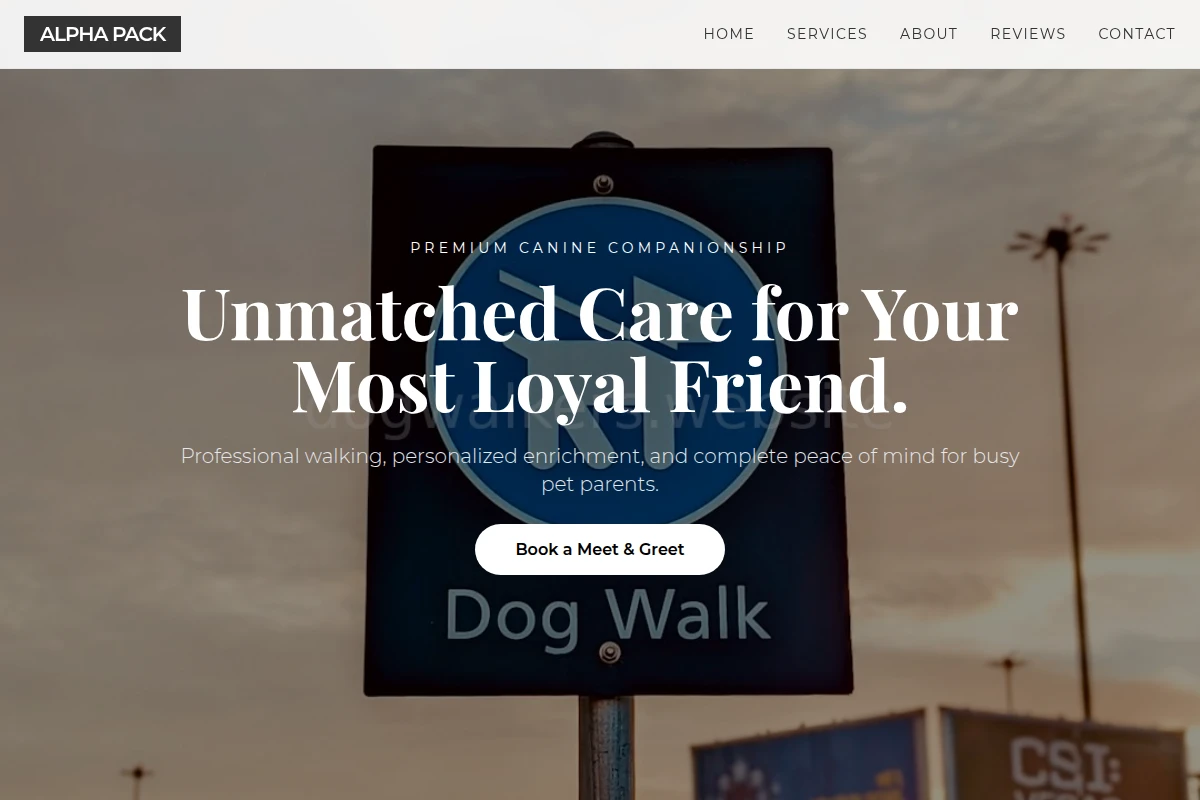 Leash Dog Walker