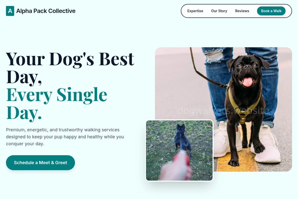Happy Dog Walker