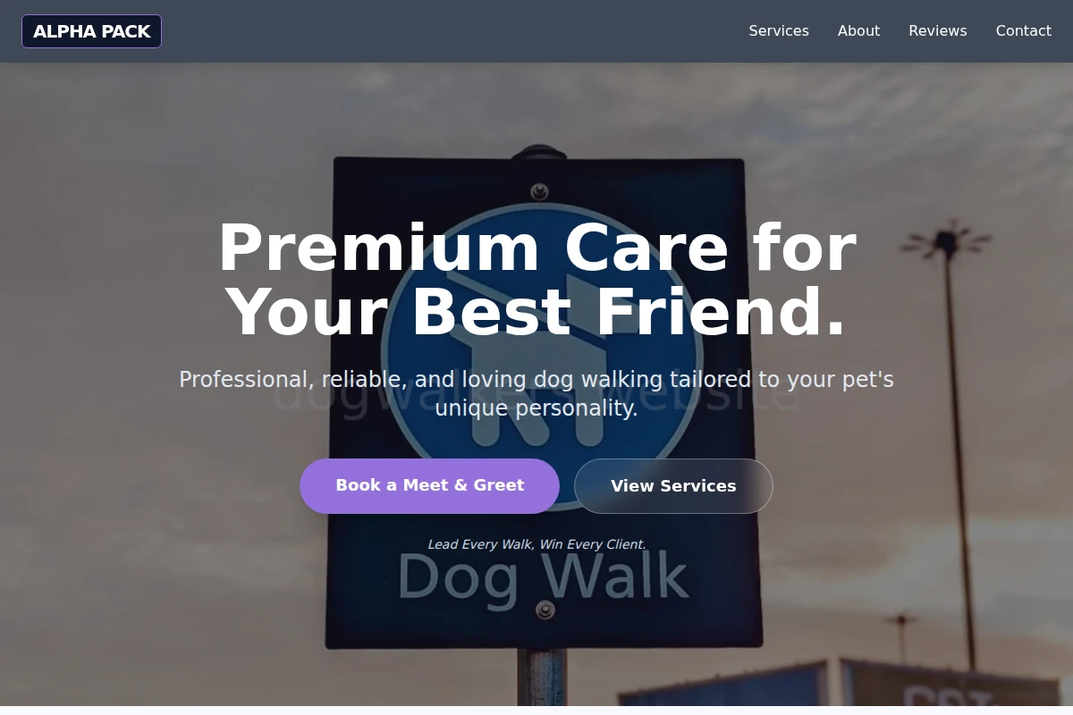 Loyal Dog Walker