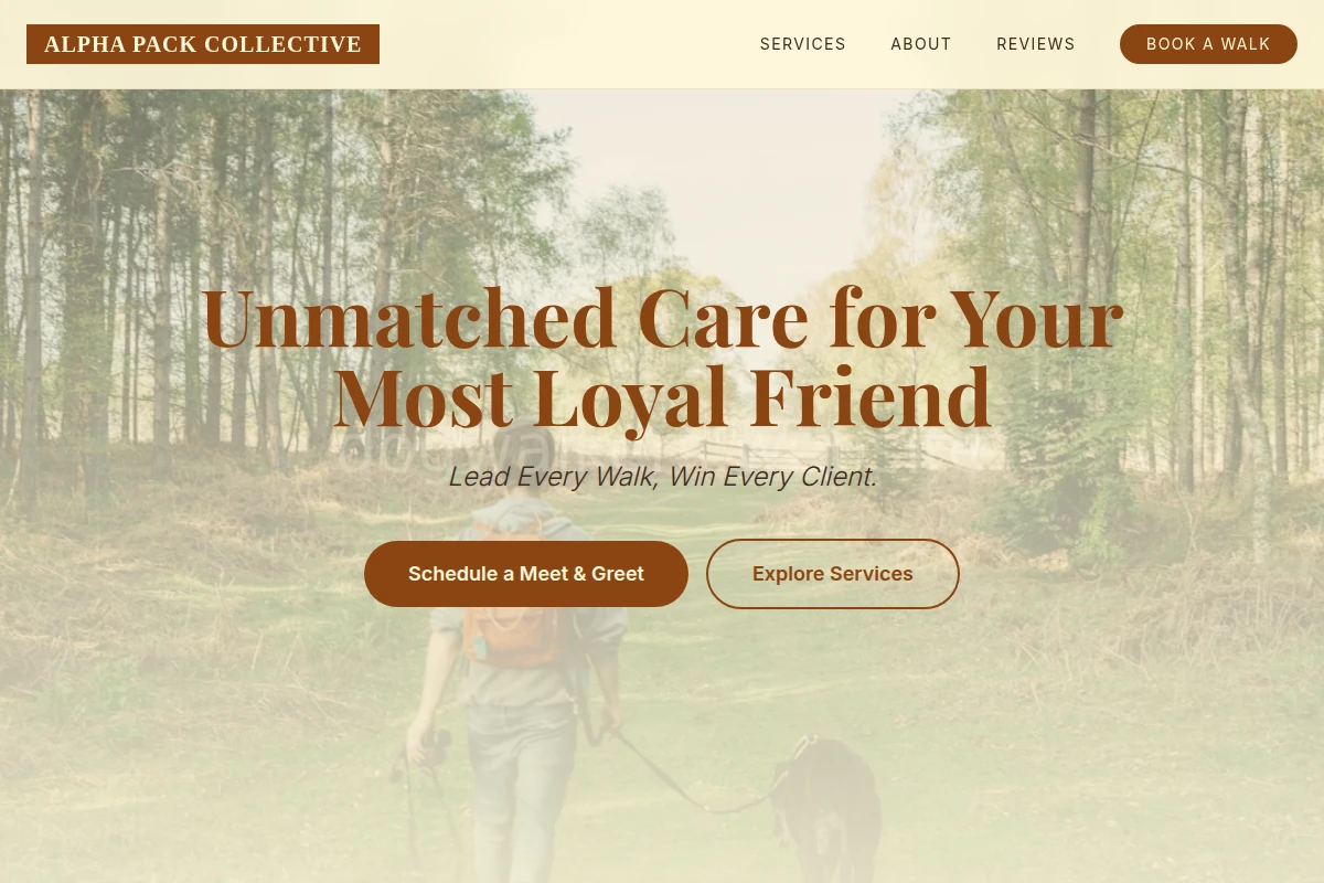 Loyal Dog Walker