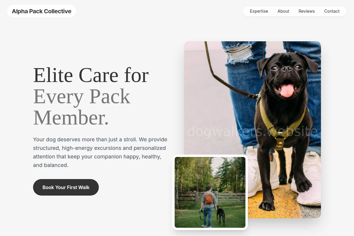 Paw Dog Walker