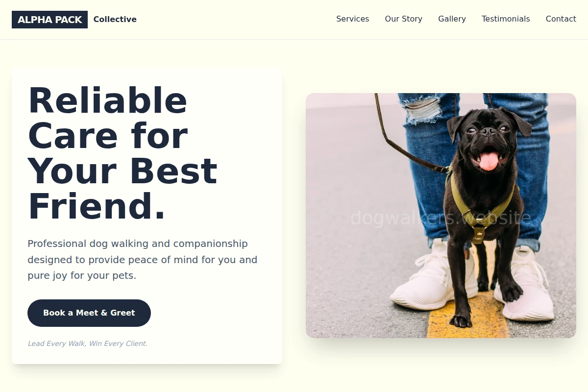 Alpha Dog Walker