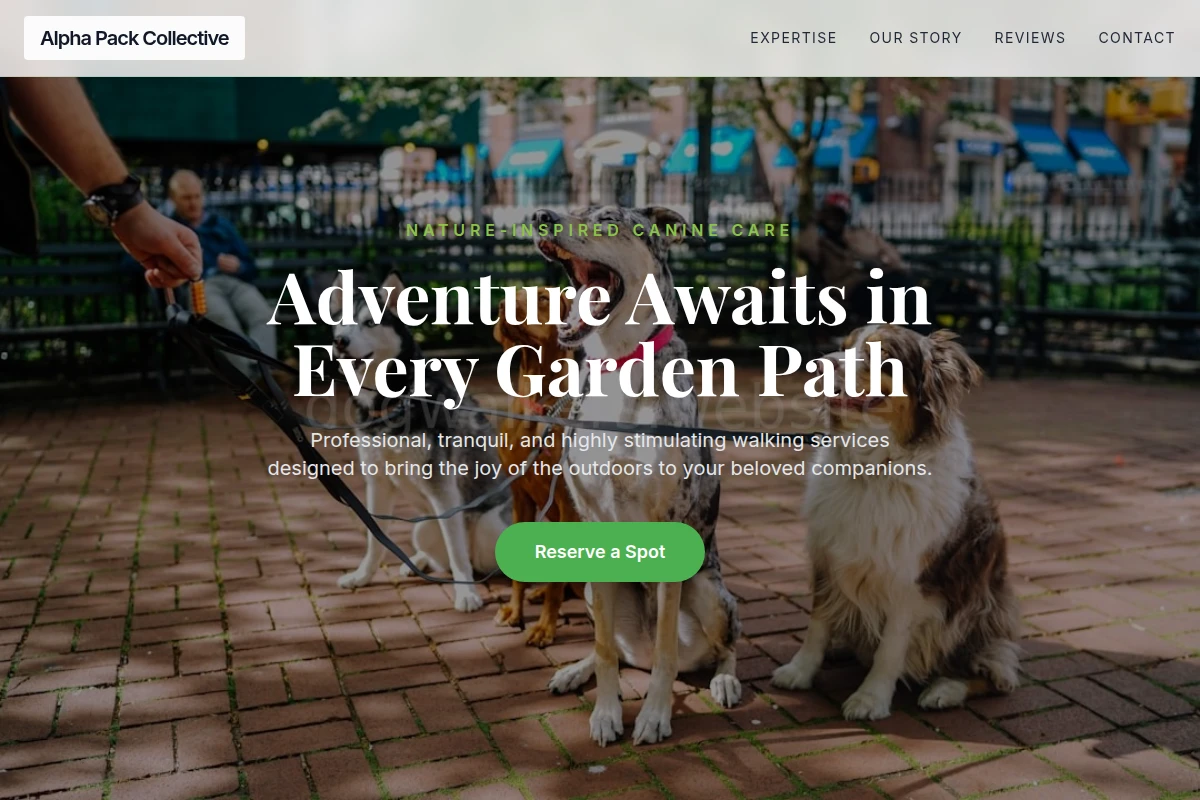 Garden Dog Walker