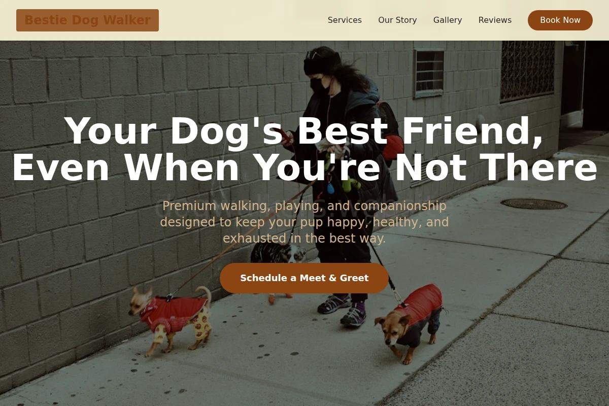 Bestie Dog Walker