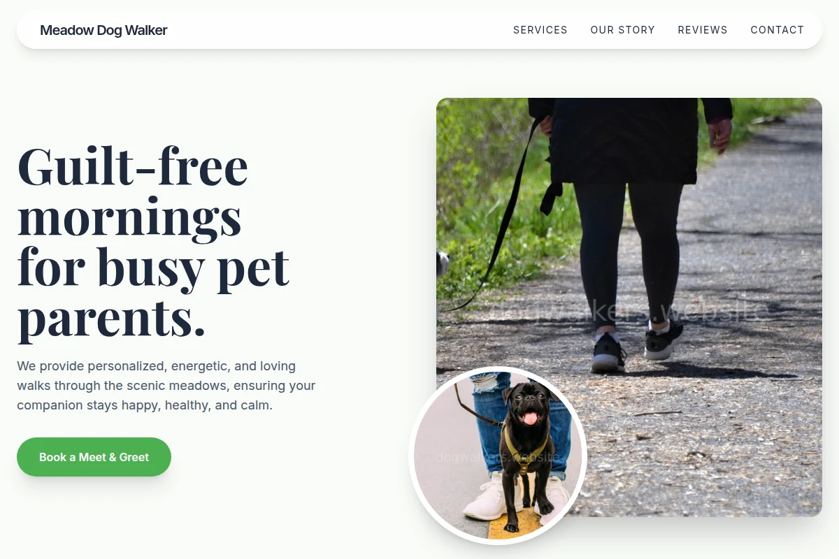 Meadow Dog Walker