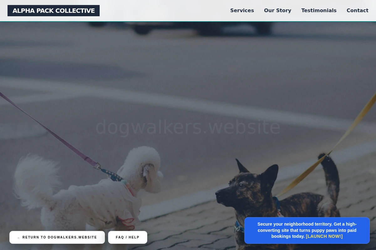 Leash Dog Walking