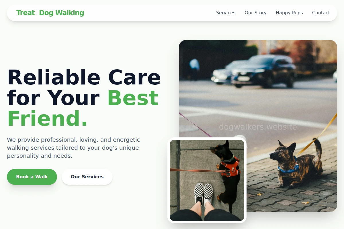 Treat Dog Walking