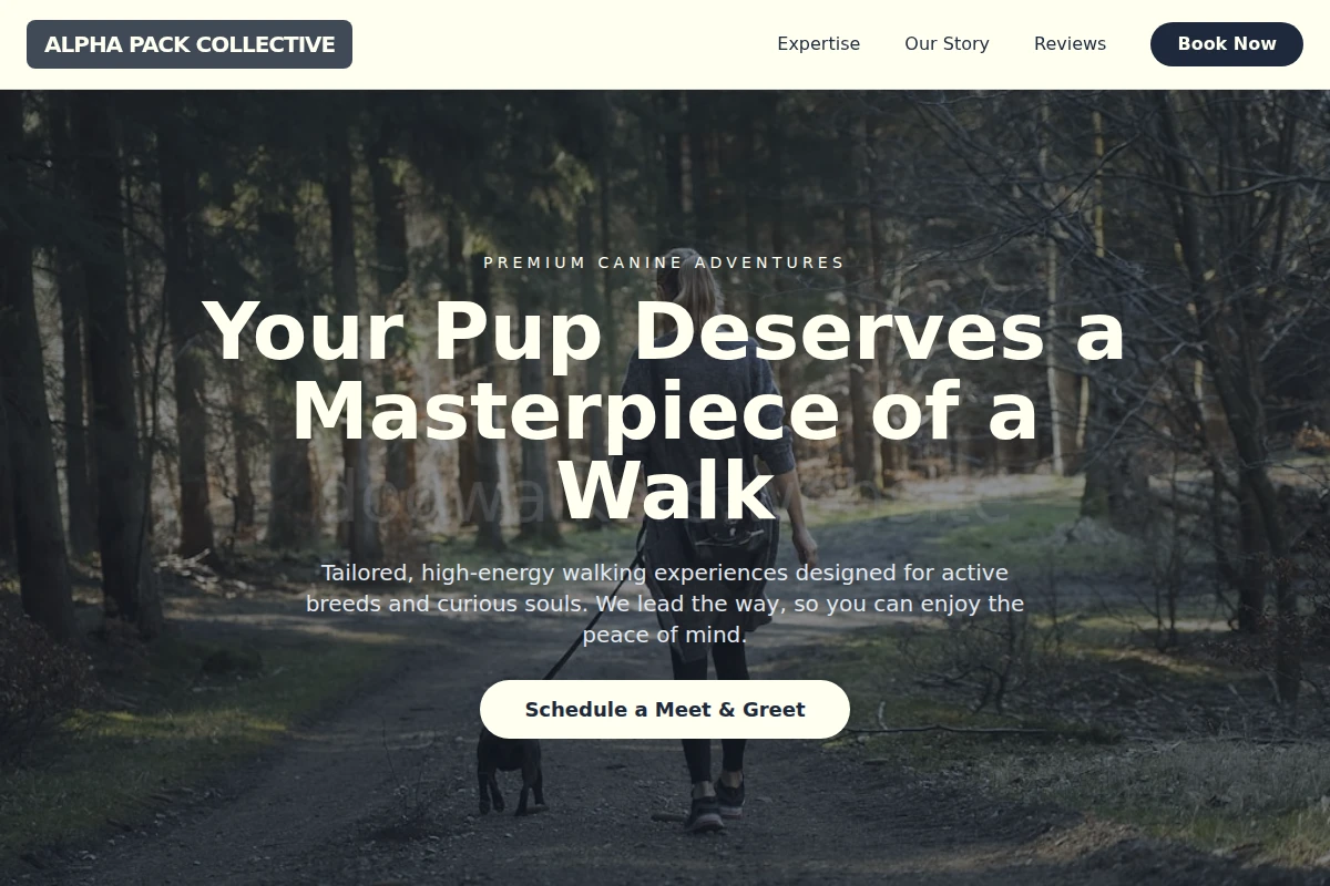 Beagle Dog Walking