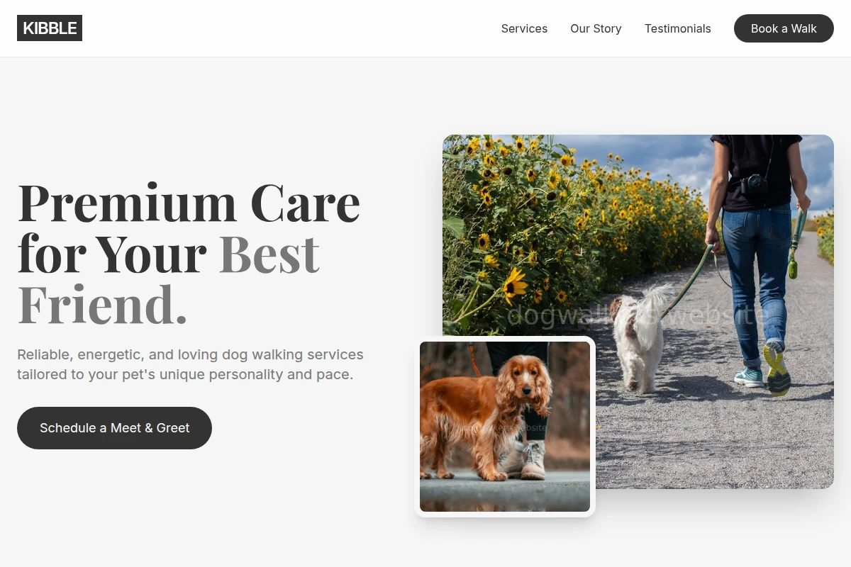 Kibble Dog Walking