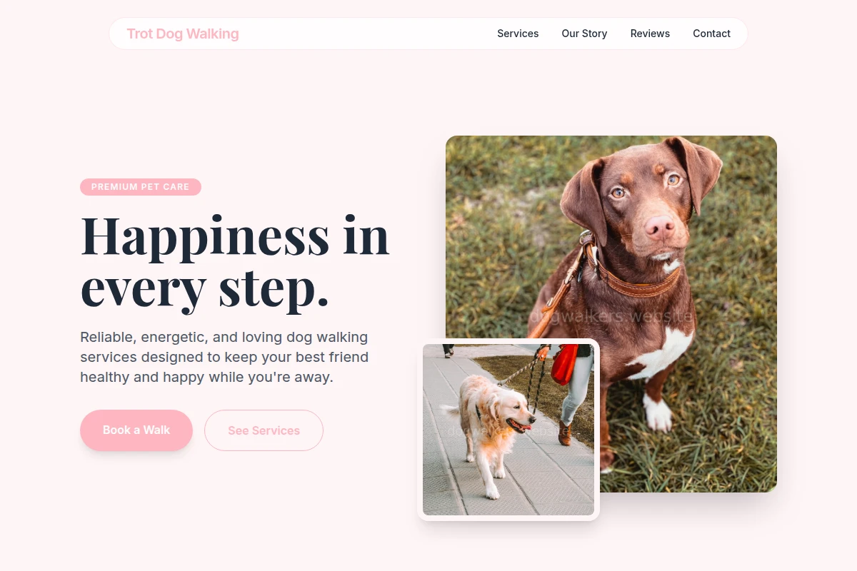 Trot Dog Walking