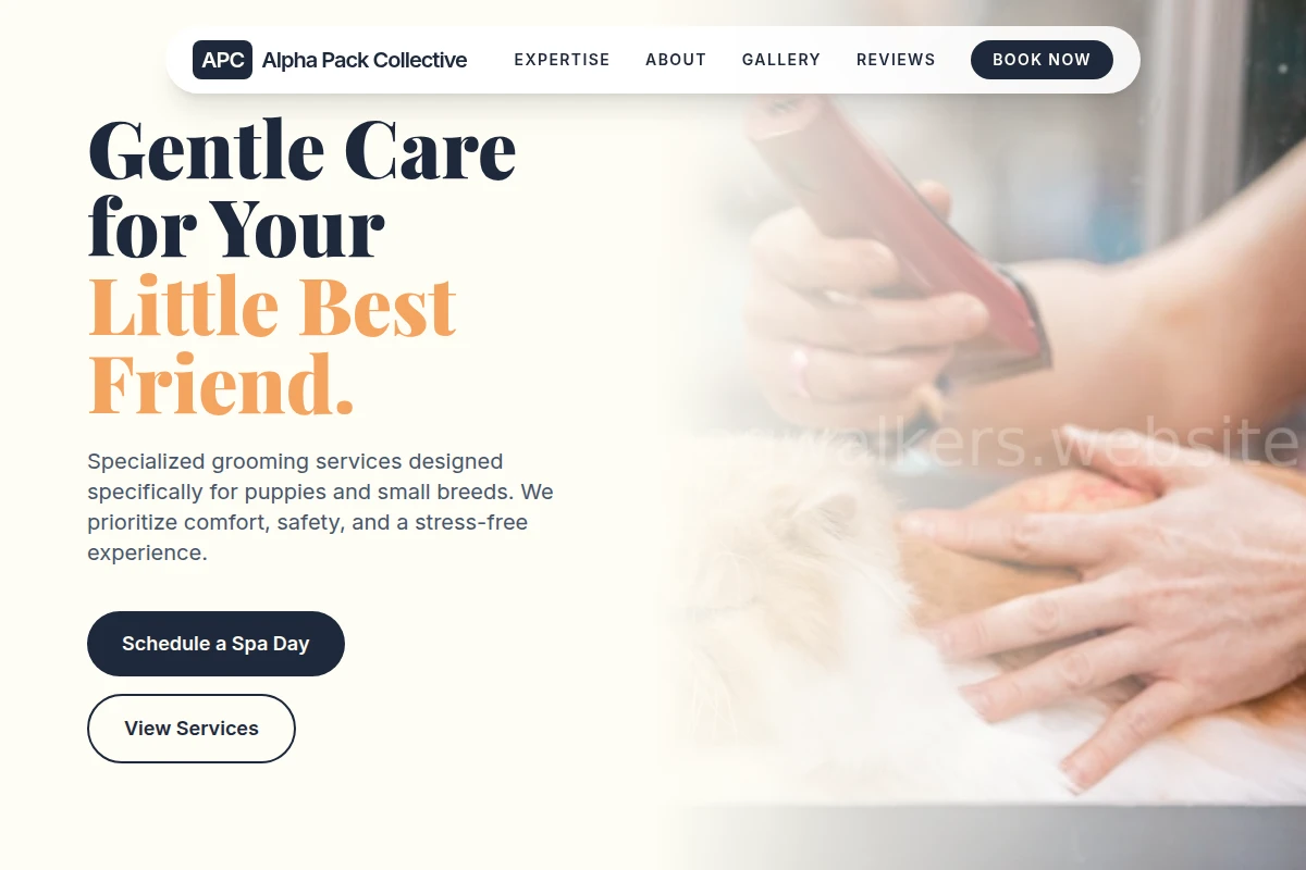 Puppy Pet Grooming