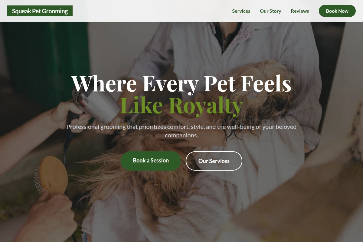 Squeak Pet Grooming
